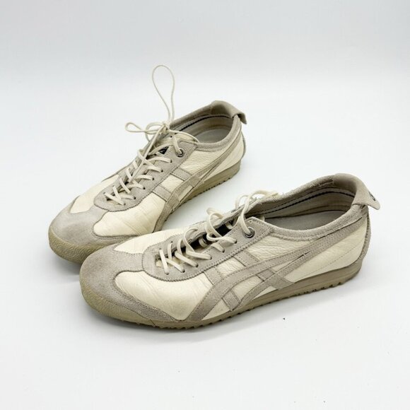Onitsuka Tiger by Asics Shoes - Onitsuka Tiger MEXICO 66 SD 1183C015 101 CREAM BIRCH SIZE 7